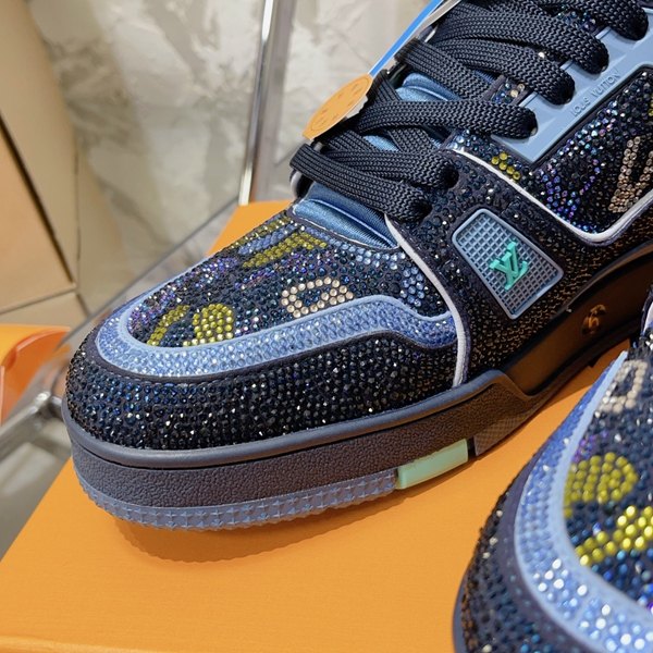 ルイヴィトン靴素材ディテール